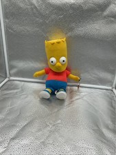 The Simpsons Bart Simpson Plush 15 Stuffed Toy Doll Nanco 20th Century Fox 2005
