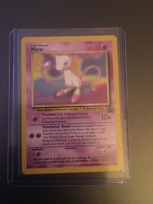 Rare Mew Black Star Promo Orginal First Edition 1995 Pokemon Card LV. 23  #151 | eBay