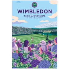 Wimbledon 2025 Poster London 30 June - 13 July
