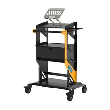 Ecu Reprogramming Power Supply Service Diagnostic Tool Cart Trolley W/ Bracket