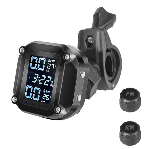Wireless TPMS for Motorcycle Accurate Tire Temperature Pressure Monitoring - Picture 6 of 11