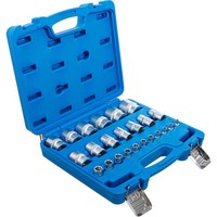 "Bgs SteckschlüSsel-Einsatz-Satz Sechskant Antriebe Innenvierkant 6,3 Mm (1/4\"),"
