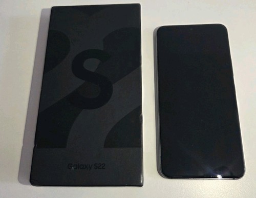 Samsung Galaxy S22 SM-S901B/DS - 128GB - Phenton Black (Unlocked) Excellent Cond - Picture 2 of 14