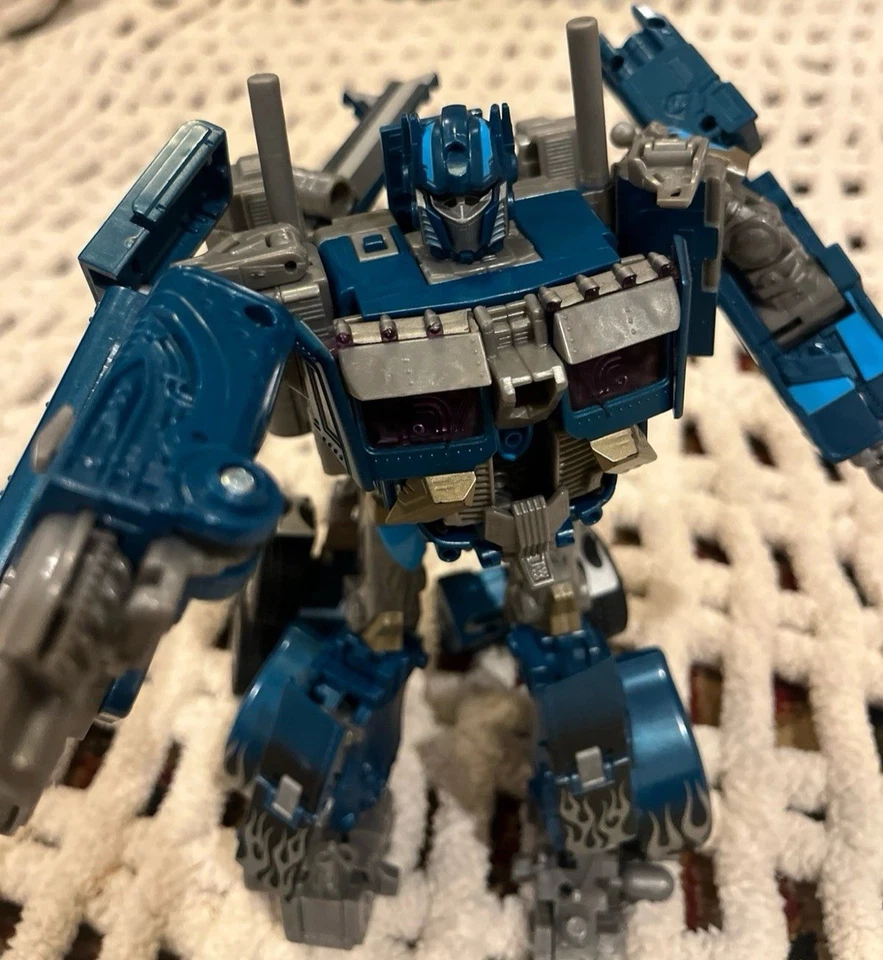 Transformers Takara Japón Película 2007 Nightwatch Optimus Prime Leader Class Foto 2 de 4