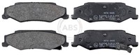 Hinterachse A.B.S. 38732 Bremsbelagsatz, Scheibenbremse FüR Cadillac,Chevrolet