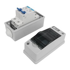 .2 Poles MCB Miniature Leakage Circuit Breaker Waterproof Power Distribution Box