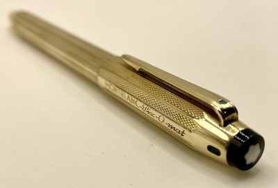 Rare MINT MONTBLANC PIX-O-MAT 4 Color Ballpoint Pen - GOLD DOUBLÉ