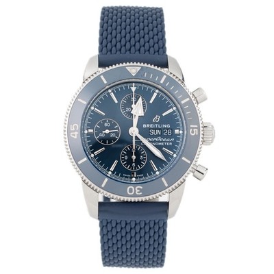 Breitling Superocean Heritage II Chronograph Steel Blue Dial 44mm A13313161C1A1