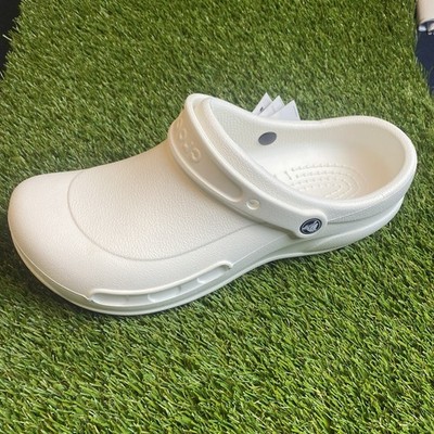 Crocs Bistro Slip Resistant Unisex Clogs 10075-100 Size Mens 12