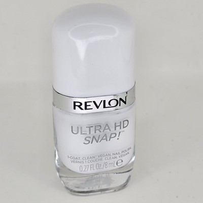 Revlon Ultra HD Snap! Nail Polish #001 Early Bird 0.27 fl oz Clean Vegan Formula