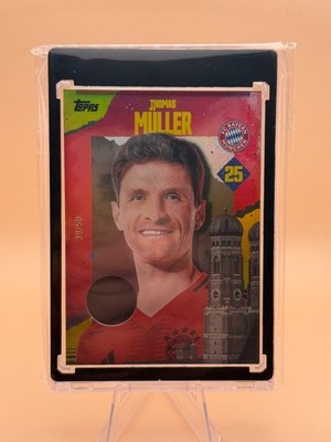 2024-25 TOPPS FC Bayern München Team Set Bavarian Gents Relic Thomas Müller /50