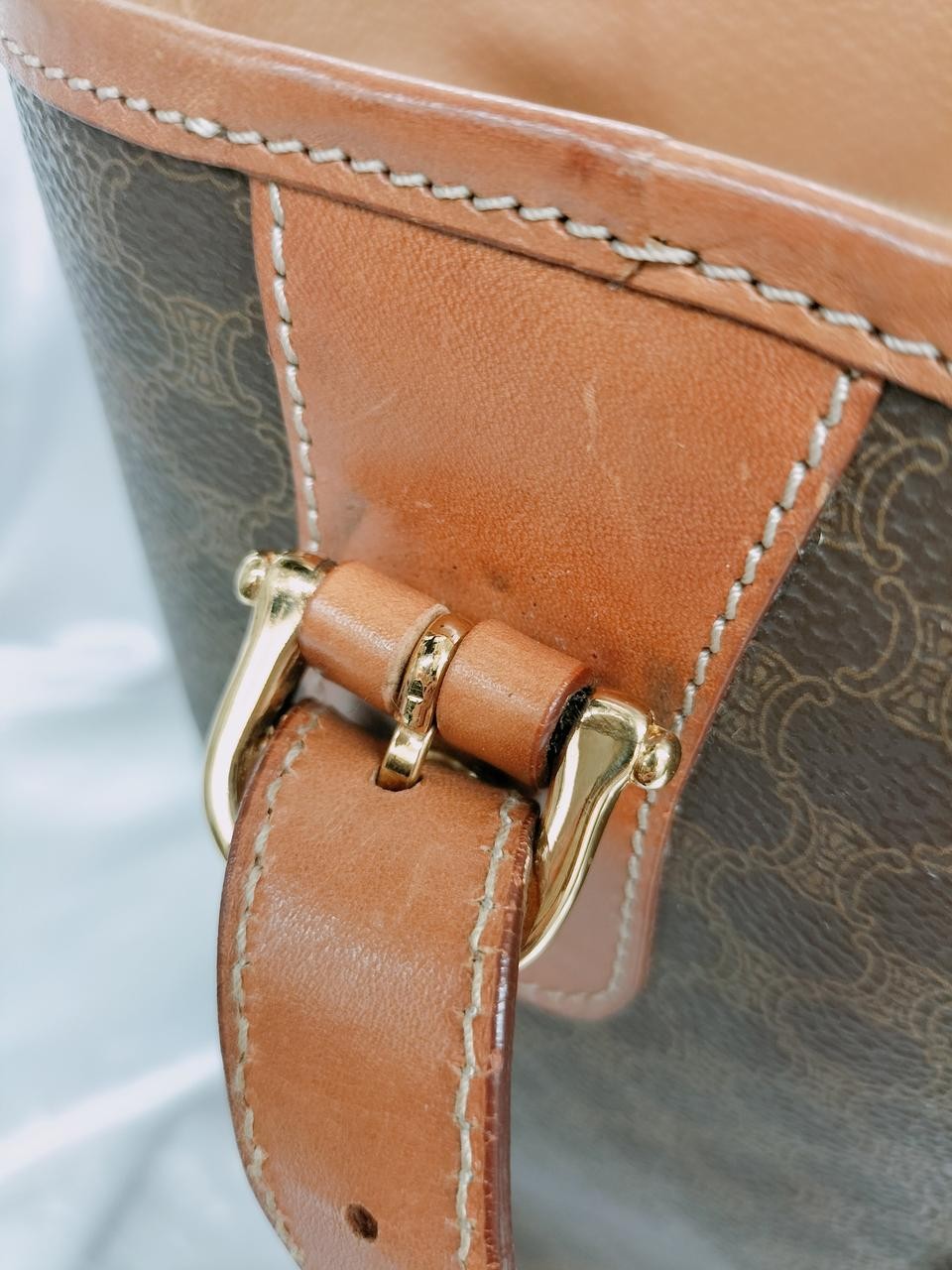 Macadam Pattern Tote Bag Model MC98 2 CELINE - image 14