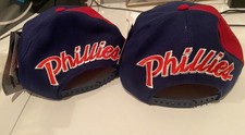 2 NWT Vintage Philadelphia Phillies Snapbacks