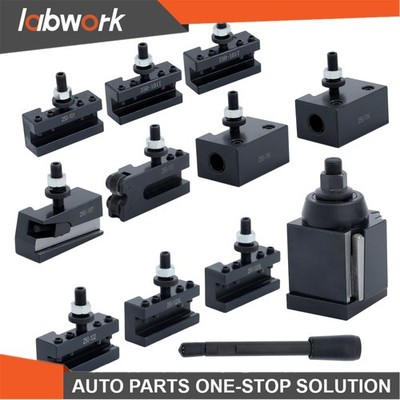 Labwork AXA 250-111 Wedge Type Tool Post Tool Holder Set 11 Pcs Lathe 6 - 12''