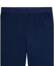 Gap GapBody Women's Ribbed High-Rise Pajama Pants - Navy Uniform Size Medium