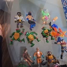 LOT OF 10 VINTAGE PLAYMATES TEENAGE MUTANT NINJA TURTLES ACTION FIGURES