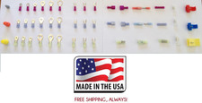 4900 PK 10-12 14-16 18-22 GAUGE NYLON RING SPADE BUTT BULLET 100/per Made in USA