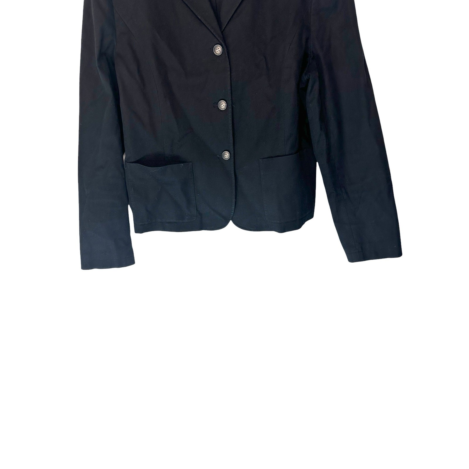 Talbots Black Basic Textured Work Office Career S… - image 5