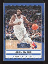 2019-20 Panini Contenders Front Row Seat #13 Joel Embiid Philadelphia 76ers