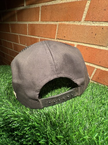 VTG 70’s Pe O'Hair & Co. Bakersfield CA Snap-Back Trucker Hat NWOT Rare 3 Stripe - Picture 5 of 13