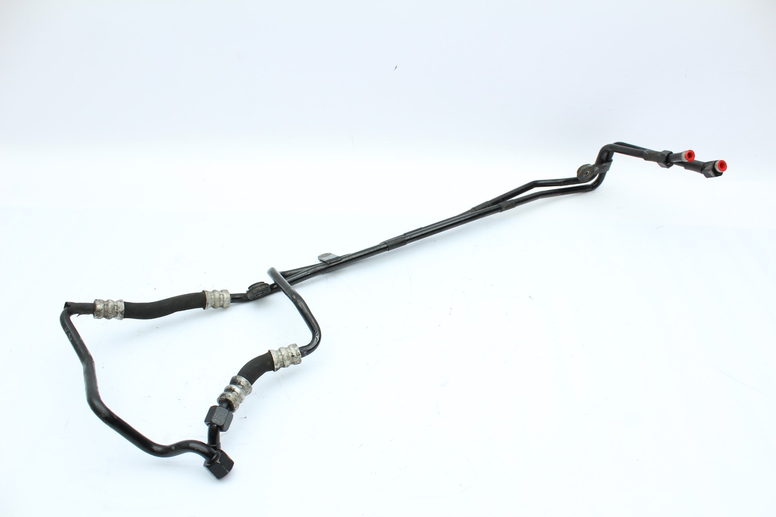 2003-2005 Bentley Continental GT Transmission Oil Cooler Hose Pipe Set Pair
