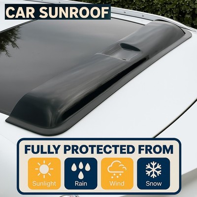 Sunroof Moon Shield Top Visor Type 2 1080mm Dark Smoke For 2011-16 Dodge Durango