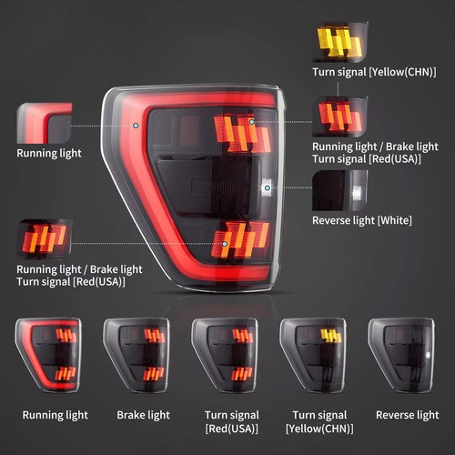 Ford F150 led Tail Lights 2021-2024 - Picture 10 of 14
