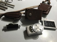 LEICA LEITZ  LIGHT METER FOR RANGEFINDER CAMERA+ release + Meter w/ leather case