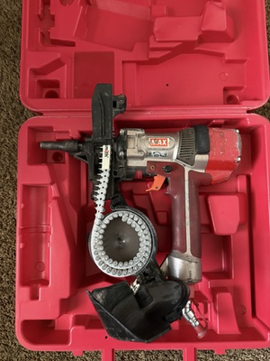 #ad #ad MAX HN25C PowerLite High Pressure Pneumatic Concrete Pinner 1in w Case $250.00
