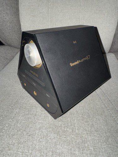 Creative Sound Blaster X7 USB DAC & Audio Amplifier - Black- Good Condition
