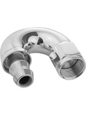 Proflow 180 Degree Fitting Hose End Full Flow Barb to Female -10A (PFE516-10HP)