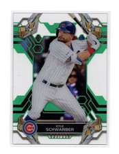 2019 Topps High Tek Kyle Schwarber Green /150 - #73
