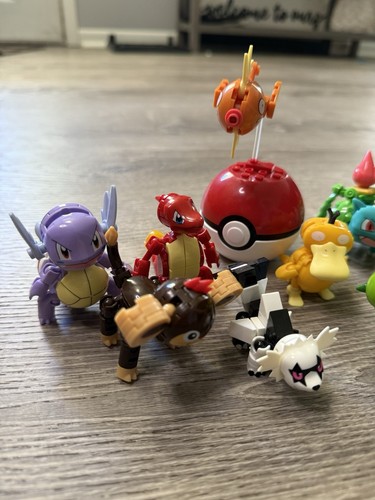 Bundle of 9 mega construx Pokemon figures - Picture 4 of 4