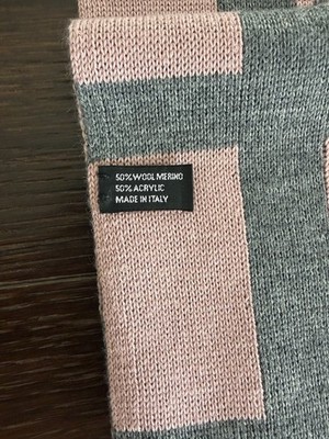 Moschino Love Heart & Grid Scarf Made In Italy Brand: Moschino Women's