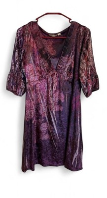 B friends Velvet fairy core y2k vintage purple dress size medium