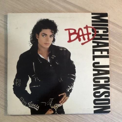 Michael Jackson Bad LP Epic Pop Rock Vinyl 12" 33 RPM 7464-40600-1