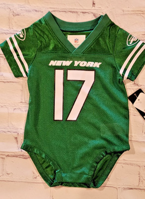 NFL New York Jets Infant Baby One Piece Jersey 3/6 Months #17  Wilson  -  NEW