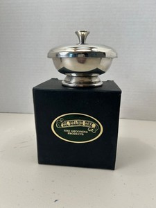PEWTER SHAVING BOWL FROM COL. CONK - #147. Made in Sheffield, England