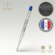 Parker Quinkflow Ballpoint Pen Refill Blue Ink 3/Pack (2119152)