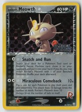 Rocket's Meowth 46/109 Team Rocket Returns Reverse Holo 2004 Uncommon on eBay