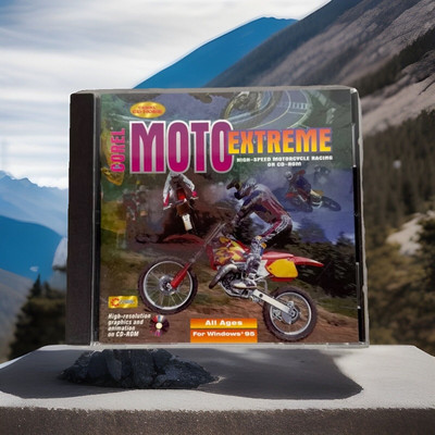 Corel ~ Moto Extreme ~ High-Speed Motorcycle Racing PC Win. 95 (Rare)