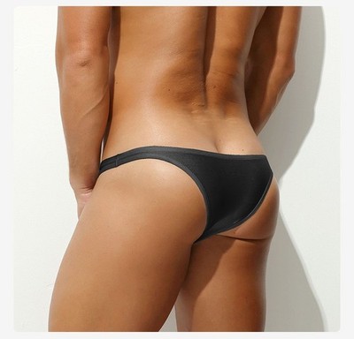 Sexy Herren Bulge Pouch Mini Höschen Slip Low Waist Stretch Tanga Slip Unterwäsche