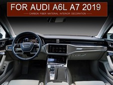 Carbon Fiber Interior Full Set Trim For Audi A6l 2019-2024 Carbon Fiber Interior Full Set Trim For Audi A6l 2019-2024