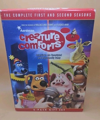 Creature Comforts - Seasons One  Two (DVD, 2006, 3-Disc Set) 