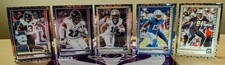 LOT OF 2025 DONRUSS OPTIC FOOTBALL BLUE STAR CARDS