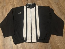 Puma Vintage Retro Throwback 80’s 90’s Track Athletic Jacket 2XL Cut Sleeves