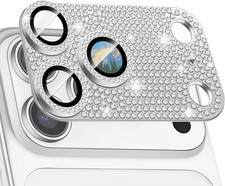 For Iphone 17 Pro Max Camera Lens Protector Bling Diamond Metal Aluminum Alloy T