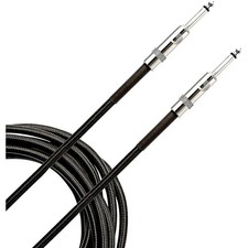 D'Addario Planet Waves Braided Instrument Cable 20 ft. Black