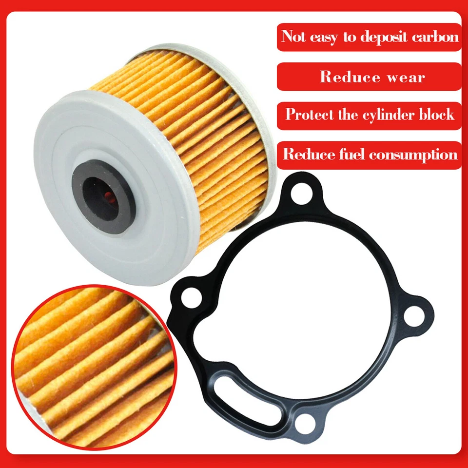 Oil Filter and Gasket For Honda CBR300R CBR300RA 15-20 CMX300 REBEL300 2017-2020 - Imagem 3 de 3