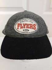 Rare Philadelphia Flyers NHL Snapback Hat Wool Blend Hockey FLAW